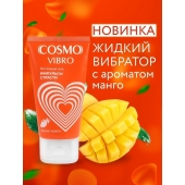 Возбуждающий интимный гель Cosmo Vibro с ароматом манго - 50 гр. - Биоритм - купить с доставкой в Челябинске