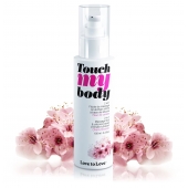 Силиконовый лубрикант 2-в-1 Touch My Body с ароматом вишнёвого цвета - 100 мл. - Love to Love - купить с доставкой в Челябинске