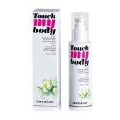 Силиконовый лубрикант 2-в-1 Touch My Body с ароматом моной - 100 мл. - Love to Love - купить с доставкой в Челябинске