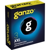Презервативы увеличенного размера Ganzo XXL - 3 шт. - Ganzo - купить с доставкой в Челябинске
