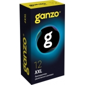Презервативы увеличенного размера Ganzo XXL - 12 шт. - Ganzo - купить с доставкой в Челябинске
