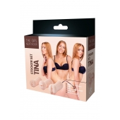 Набор из 3 мастурбаторов The Girl Next Door Tina - Dream Toys - в Челябинске купить с доставкой