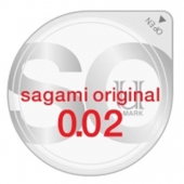 Ультратонкий презерватив Sagami Original - 1 шт. - Sagami - купить с доставкой в Челябинске