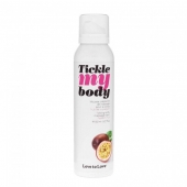 Массажная хрустящая пенка Tickle my body с ароматом маракуйи - 150 мл. - Love to Love - купить с доставкой в Челябинске