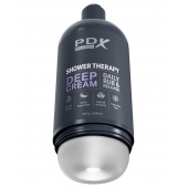 Мастурбатор в бутылке Shower Therapy Deep Cream - Pipedream - в Челябинске купить с доставкой