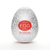 Мастурбатор-яйцо Keith Haring EGG PARTY - Tenga - в Челябинске купить с доставкой