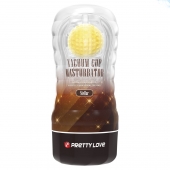 Прозрачный текстурированный мастурбатор Vacuum Cup Masturbator Stellar - Baile - в Челябинске купить с доставкой