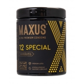 Презервативы с точками и рёбрами MAXUS Special - 12 шт. - Maxus - купить с доставкой в Челябинске