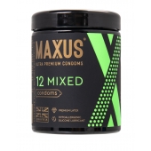 Презервативы MAXUS Mixed - 12 шт. - Maxus - купить с доставкой в Челябинске