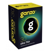 Супертонкие презервативы Ganzo Ultra thin - 30 шт. - Ganzo - купить с доставкой в Челябинске