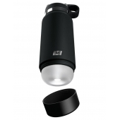 Черный мастурбатор в виде бутылки Fap Flask - Pipedream - в Челябинске купить с доставкой