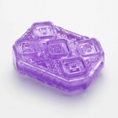 Фиолетовый мастурбатор-стимулятор Tenga Uni Amethyst - Tenga - в Челябинске купить с доставкой