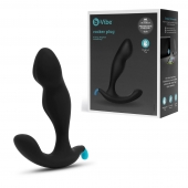 Черный утяжеленный анальный стимулятор Rocker Plug - 12 см. - b-Vibe - в Челябинске купить с доставкой