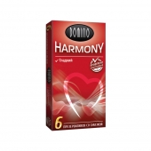 Гладкие презервативы Domino Harmony - 6 шт. - Domino - купить с доставкой в Челябинске