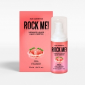 Жидкий вибратор Nuei Rock Me! с ароматом клубники - 20 мл. - Nuei cosmetics - купить с доставкой в Челябинске