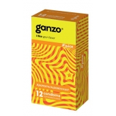 Ароматизированные презервативы Ganzo Juice - 12 шт. - Ganzo - купить с доставкой в Челябинске