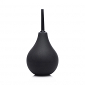 Черный анальный душ Thin Tip Enema Bulb - XR Brands - купить с доставкой в Челябинске