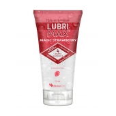 Интимный гель-смазка на водной основе Lubrimax Magic Strawberry - 75 мл. - ИнтелБИО - купить с доставкой в Челябинске