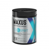 Гладкие презервативы Maxus G spot с двойной спиралью - 15 шт. - Maxus - купить с доставкой в Челябинске