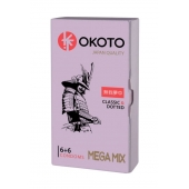 Презервативы OKOTO Mega Mix - 12 шт. - Sitabella - купить с доставкой в Челябинске