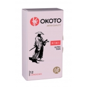 Тонкие презервативы OKOTO Ultra Thin - 12 шт. - Sitabella - купить с доставкой в Челябинске