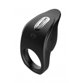 Черное эрекционное виброкольцо Vibro Lust Ring - MALESATION - в Челябинске купить с доставкой