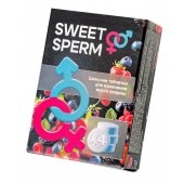 Шипучие таблетки для мужчин Sweet Sperm для изменения вкуса спермы (4 шт. по 0,5 гр.) - Капиталпродукт - купить с доставкой в Челябинске