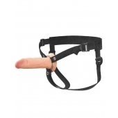 Полый страпон на ремнях 6’’ Hollow Silicone Strap-on - Pipedream - купить с доставкой в Челябинске