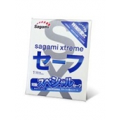Презерватив Sagami Xtreme Ultrasafe с двойным количеством смазки - 1 шт. - Sagami - купить с доставкой в Челябинске