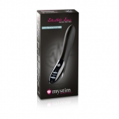 Черный вибратор с миостимуляцией Mystim Electric Eric Black Edition - 27 см. - MyStim - купить с доставкой в Челябинске