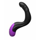 Черно-фиолетовый вибромассажёр простаты Hyper-Pulse P-Spot Massager - Pipedream - в Челябинске купить с доставкой