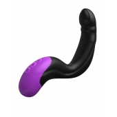 Черно-фиолетовый вибромассажёр простаты Hyper-Pulse P-Spot Massager - Pipedream - в Челябинске купить с доставкой