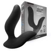 Черный вибромассажер простаты 3,5’’ Curve P-spot Massager - 12 см. - Erokay - в Челябинске купить с доставкой