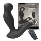 Черный вибромассажер простаты 3,5’’ Remote Control P-spot Massager - 12,5 см. - Erokay - в Челябинске купить с доставкой
