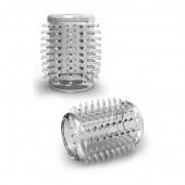 Прозрачная насадка с шипами STAY HARD COCK SLEEVE 01 CLEAR - Blush Novelties - в Челябинске купить с доставкой