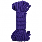 Фиолетовая верёвка для связывания и фиксации Bind Tie - 9,14 м. - Doc Johnson - купить с доставкой в Челябинске