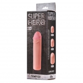 Фаллоудлинитель SUPER HERO Tempter - 16 см. - Lola Games - в Челябинске купить с доставкой