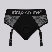 Трусики для фиксации насадок Strap-on-me Harness Lingerie Diva XS - Strap-on-me - купить с доставкой в Челябинске