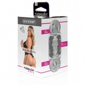 Прозрачный двусторонний мастурбатор Fleshlight Quickshot Mia Malkova - Fleshlight - в Челябинске купить с доставкой