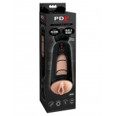 Мастурбатор-вагина с вибрацией Vibrating Mega Milker - Pipedream - в Челябинске купить с доставкой