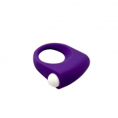 Фиолетовое эрекционное кольцо Puggle Vibrating Ring with Bullet - Adrien Lastic - в Челябинске купить с доставкой