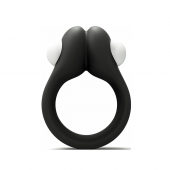 Черное эрекционное кольцо Zippy Vibrating Ring With Bullet - Adrien Lastic - в Челябинске купить с доставкой
