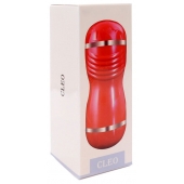 Двусторонний мастурбатор в колбе Cleo - вагина и ротик - Boys of Toys - в Челябинске купить с доставкой