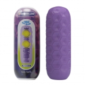 Фиолетовый мастурбатор Venus-X Twin balls - Baile - в Челябинске купить с доставкой
