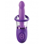 Фиолетовая помпа-вибратор Ultimate Pleasure Pro Plus - Pipedream