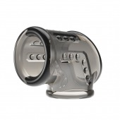 Дымчатая насадка на пенис и мошонку - Baile - в Челябинске купить с доставкой