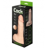 Телесный фаллоудлинитель с мошонкой Cock Next - 19 см. - LOVETOY (А-Полимер) - в Челябинске купить с доставкой