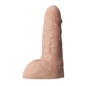 Телесный фаллоудлинитель с мошонкой Cock Next - 19 см. - LOVETOY (А-Полимер) - в Челябинске купить с доставкой
