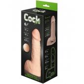 Телесный фаллоудлинитель с мошонкой Cock Next - 17 см. - LOVETOY (А-Полимер) - в Челябинске купить с доставкой