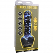 Черно-синяя мини-машина на присоске Tendril Thruster - 21,6 см. - Doc Johnson - купить с доставкой в Челябинске